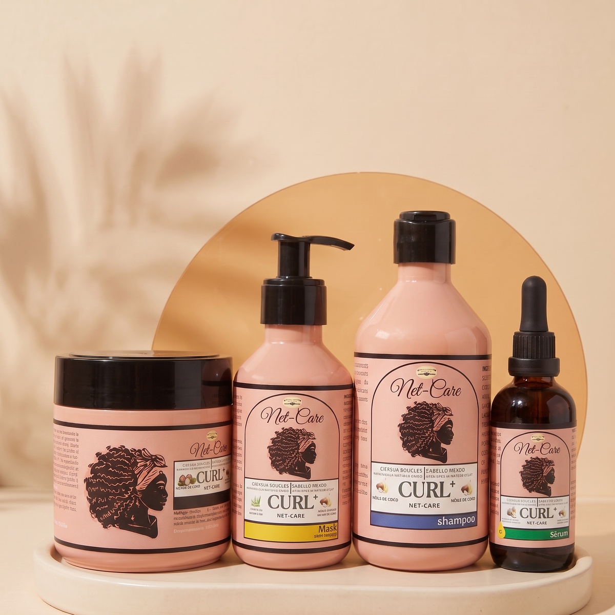 Gamme complète CurlyPlus NET-CARE