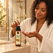 Dosage à la pompe du masque sans rinçage Argan Plus Net-Care
